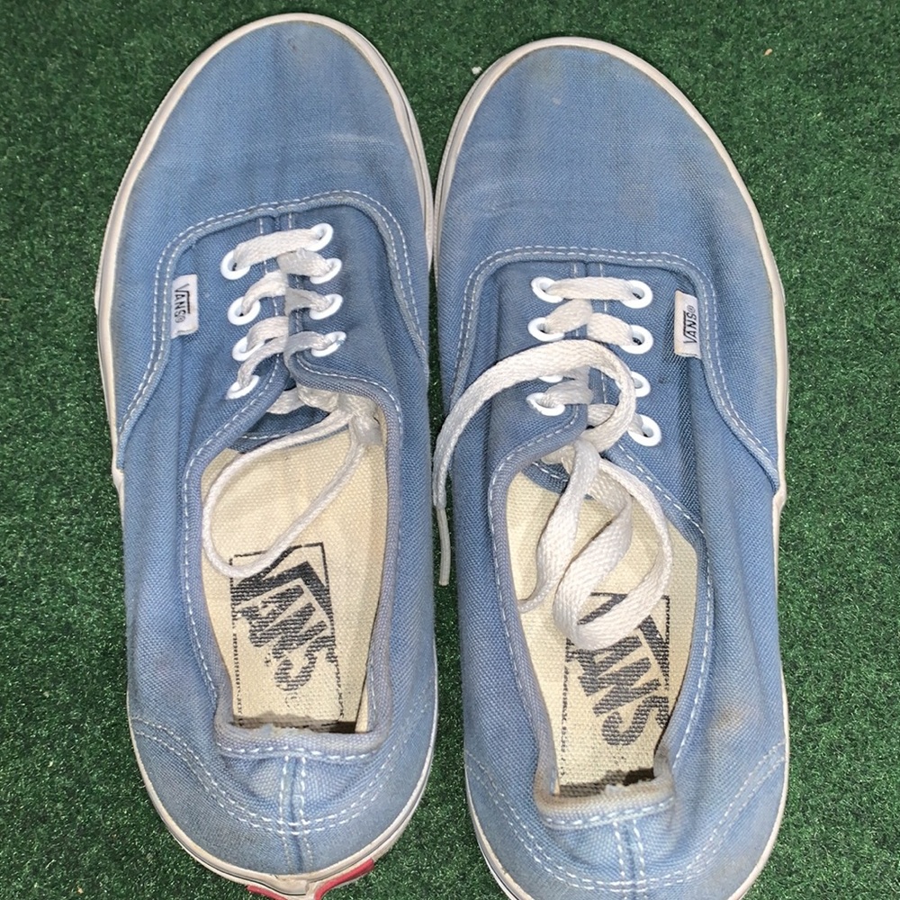 Light Blue Vans - Picture 4 of 4